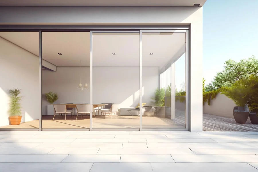 You are currently viewing Sliding vs Hinged Aluminium Doors